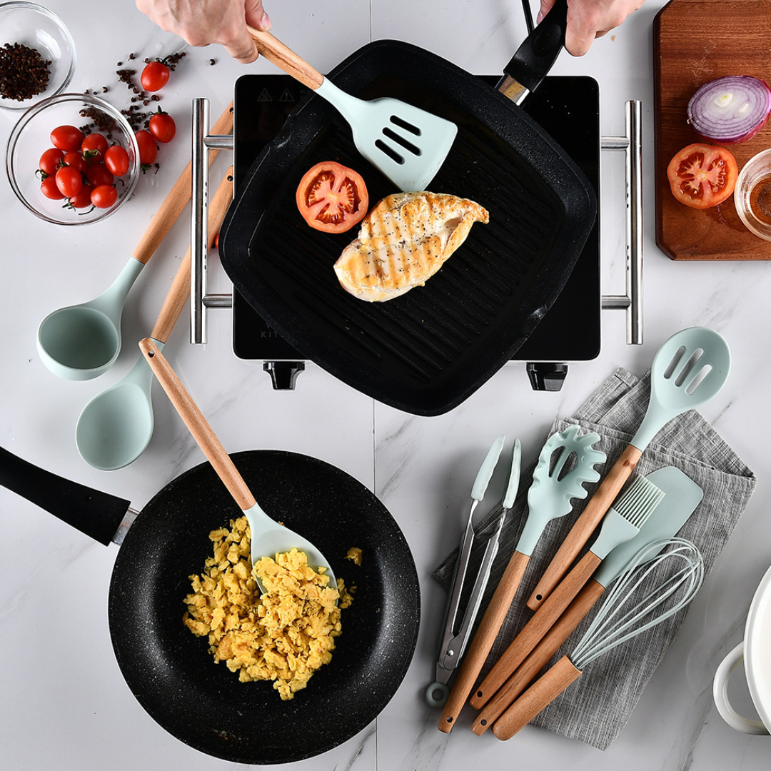 🍽️ Kitchen Utensils Set - 🔥 FLAT 50% OFF! 🛒