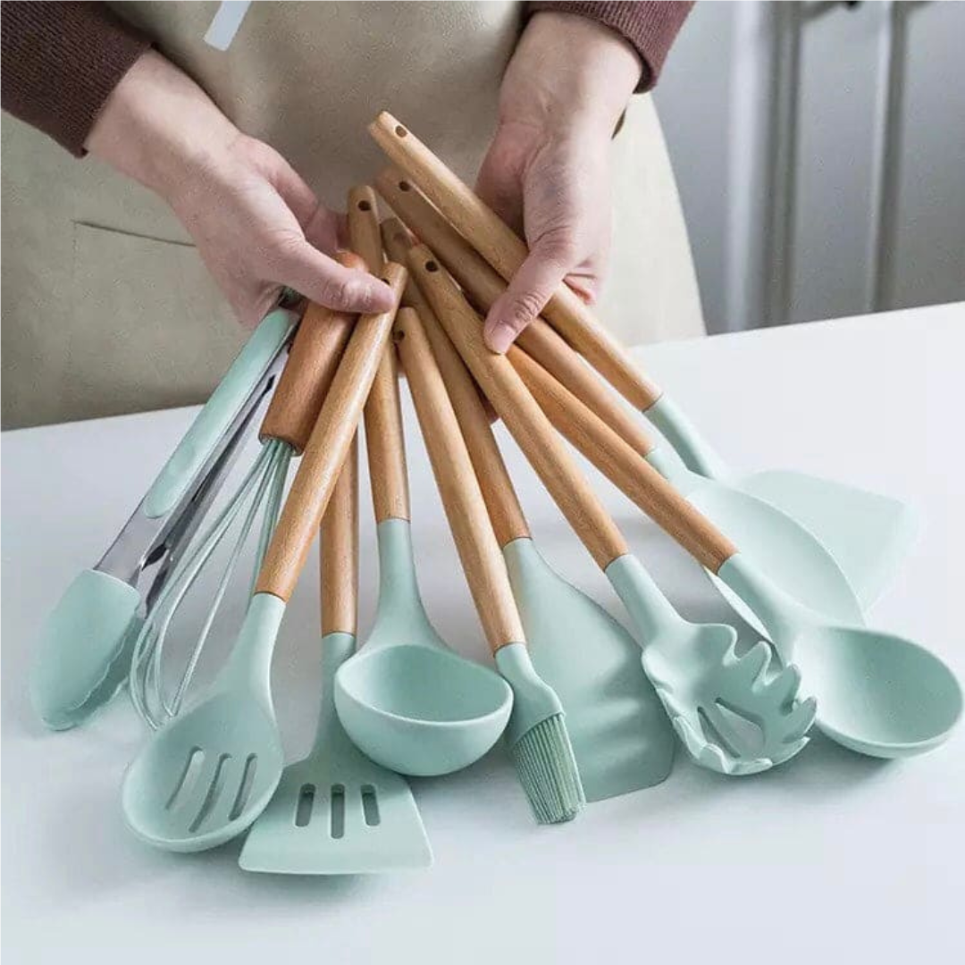 🍽️ Kitchen Utensils Set - 🔥 FLAT 50% OFF! 🛒